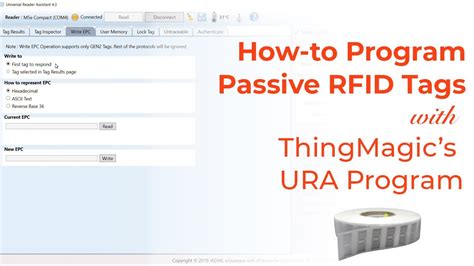 How to Program an RFID Tag 